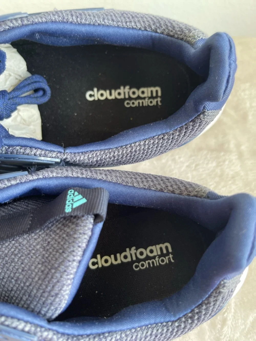 Adidas Men’s Navy Shades of Blue Athletic Sneakers‎ Size 9.5 NWT